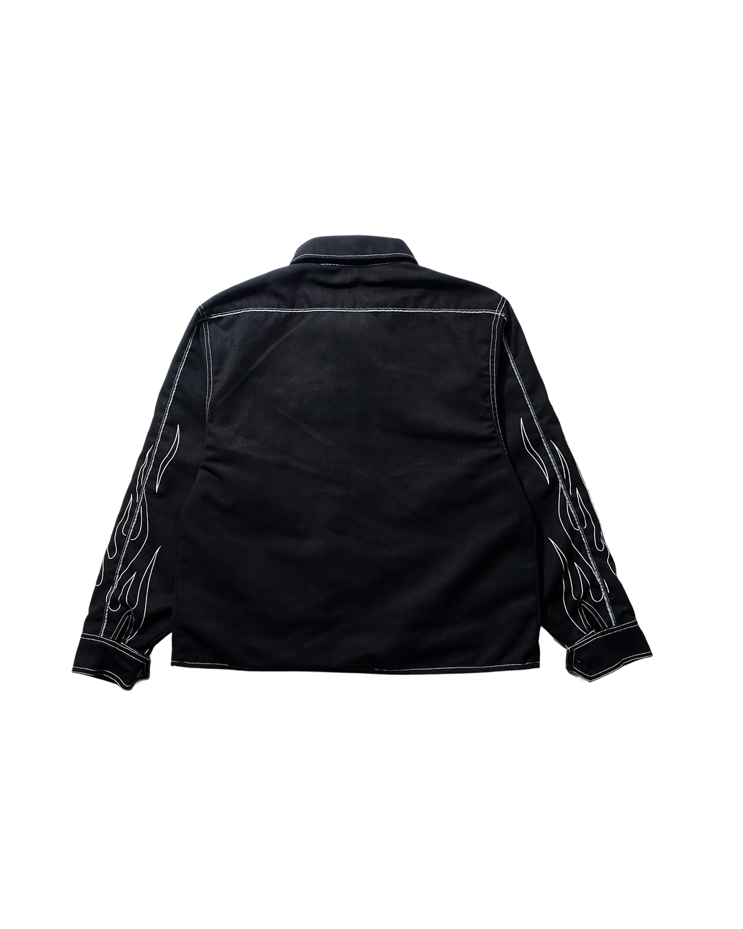 BUCCANEER WHITE FLAMES PADDED-READY JACKET