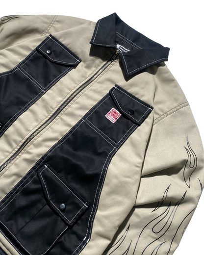 BUCCANEER REVERSED FLAMES PADDED-READY JACKET