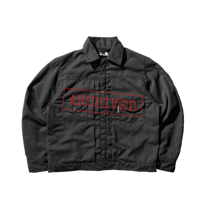 ARCHIVE 001: BUCCANEER TWILL TYPE-2 JACKET IN LAKE GREEN  | SCARLET TAG BY THINKCHAMP