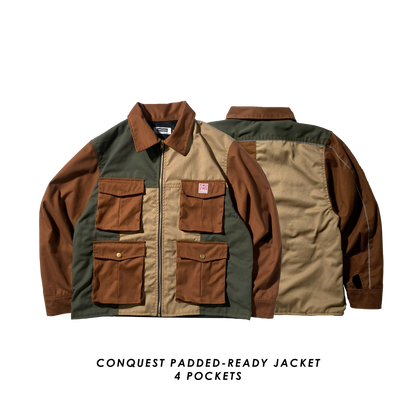 BUCCANEER CONQUEST ZIP DOWN FOREST COLORWAY / PADDED-READY CONQUEST