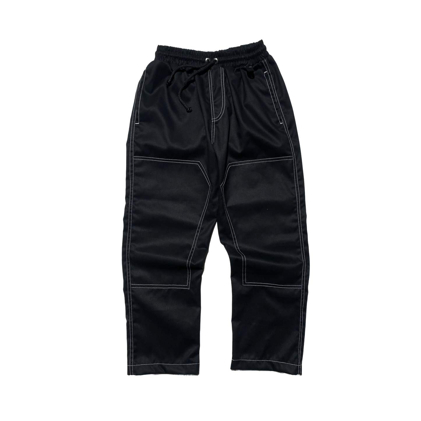 4ポケットダブルニーパンツ（バサルトブラック）