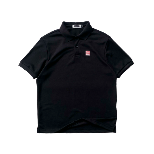 SWINGER CLUB POLO IN BASALT BLACK