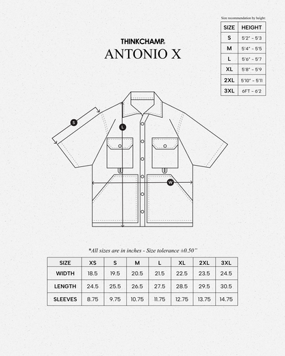 ANTONIO-X DENIM IN INDIGO BLUE