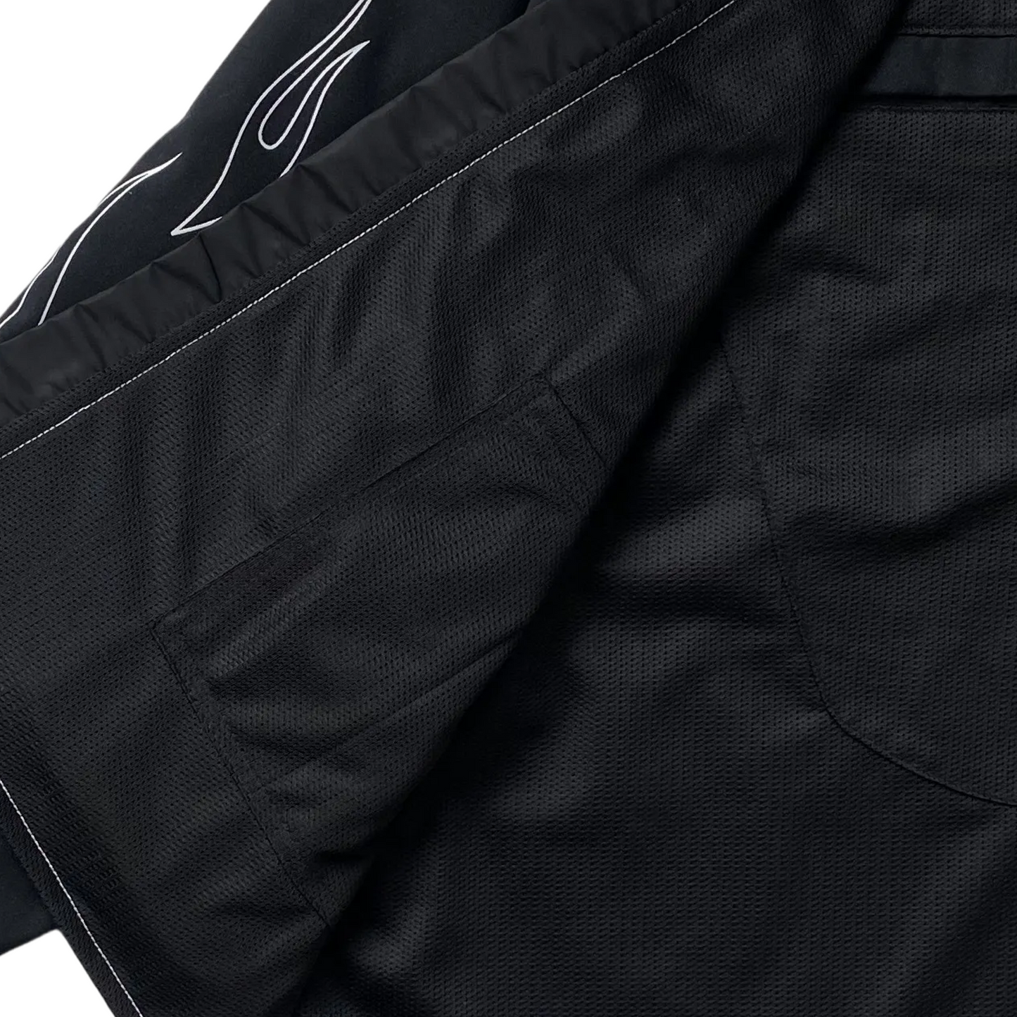 BUCCANEER WHITE FLAMES PADDED-READY JACKET