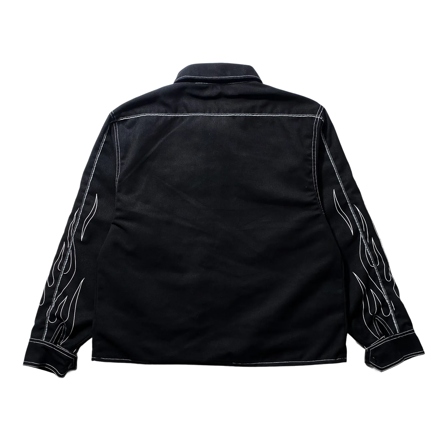BUCCANEER WHITE FLAMES PADDED-READY JACKET