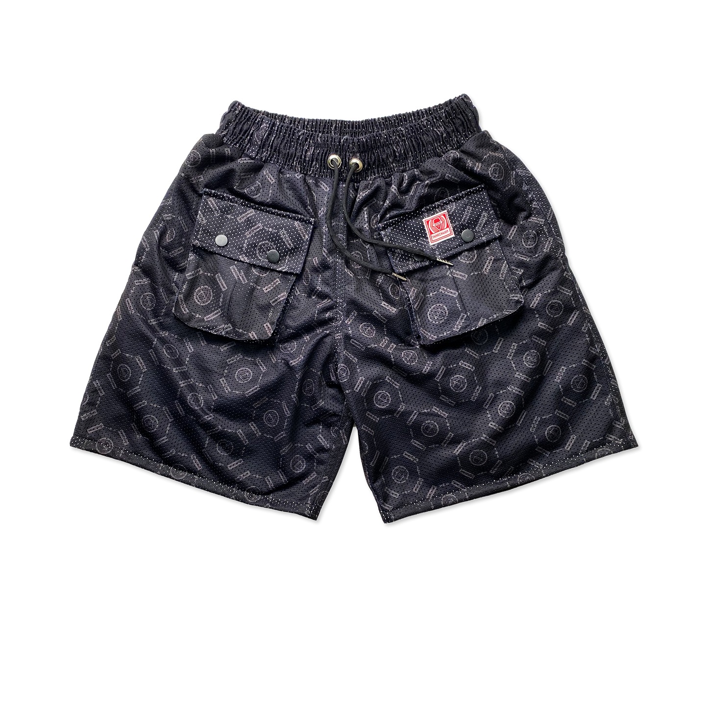 SOPHISTICATED™ | 5 POCKET MESH SHORTS IN BASALT BLACK