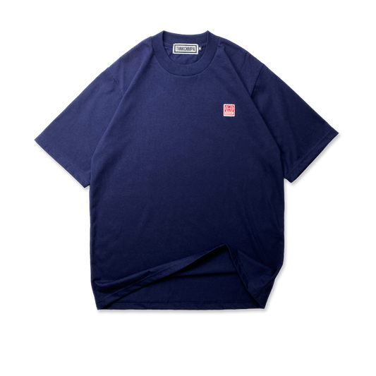 ICONIC PATCH | OVERSIZED TEE IN OCEAN BLUE
