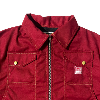 BUCCANEER PANTHERA TIGRIS PADDED-READY JACKET IN CRIMSON COLORWAY