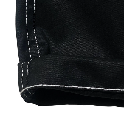 4ポケットダブルニーパンツ（バサルトブラック）