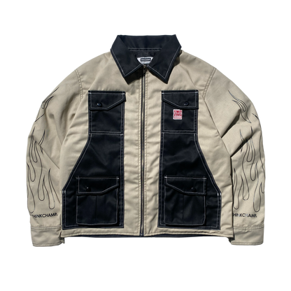 BUCCANEER REVERSED FLAMES PADDED-READY JACKET