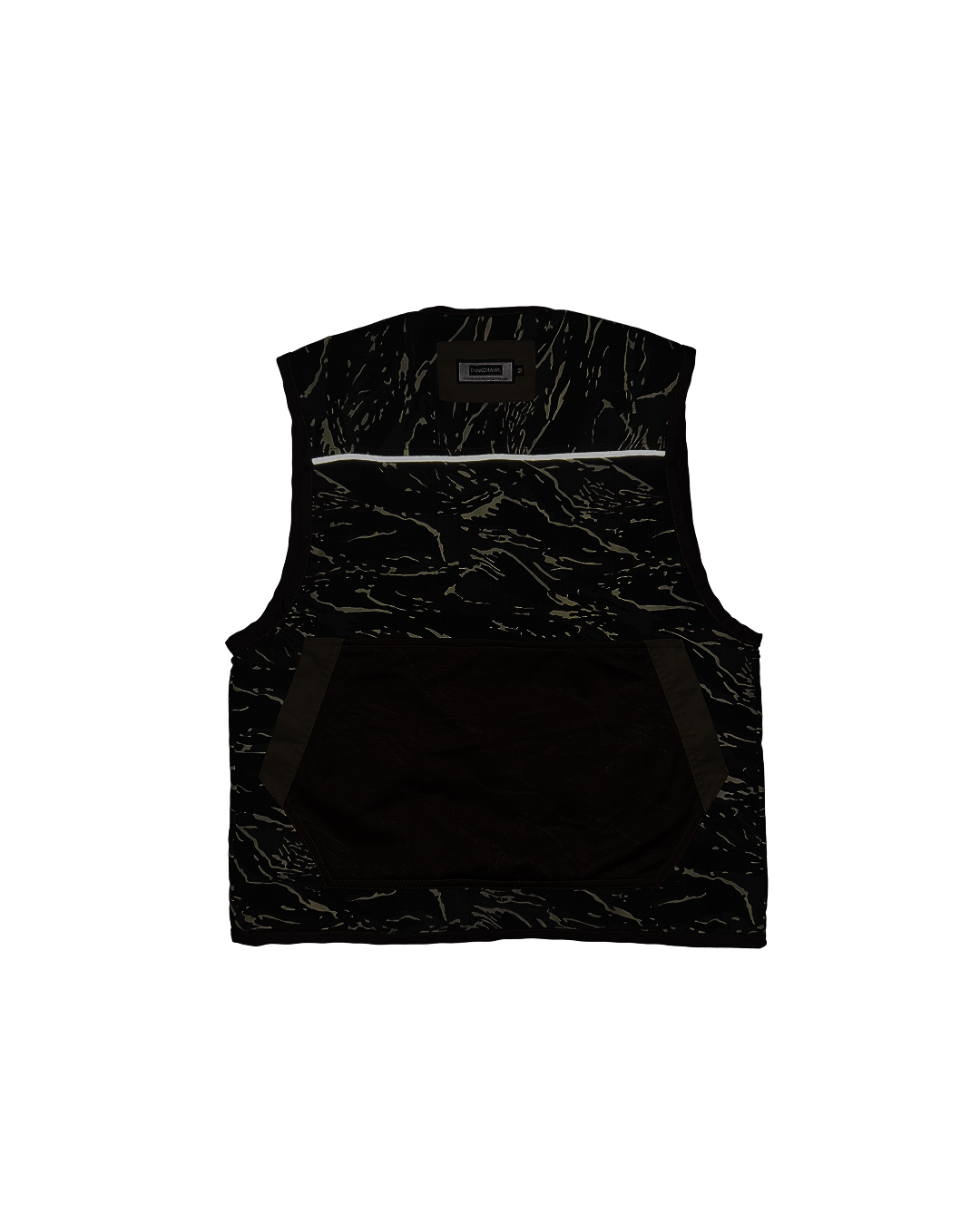 PATHFINDER REVERSIBLE UTILITY VEST IN SAND WHITE AND TIGER CAMOU COLORWAY