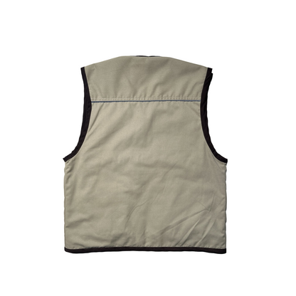 PATHFINDER REVERSIBLE UTILITY VEST IN SAND WHITE AND TIGER CAMOU COLORWAY- PRE-ORDER