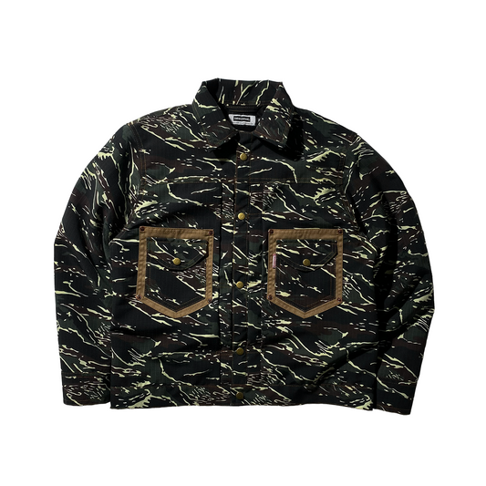 ARCHIVE 004: BUCCANEER PANTHERA TIGRIS TYPE-4 JACKET | SCARLET TAG BY THINKCHAMP