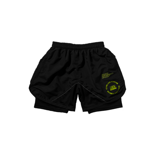 ZEE2 RUNNING SHORTS IN GAMMA GREEN