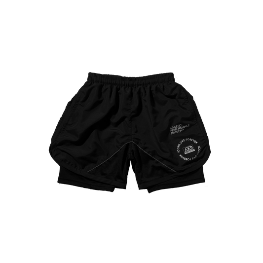 ZEE2 RUNNING SHORTS IN COMET WHITE