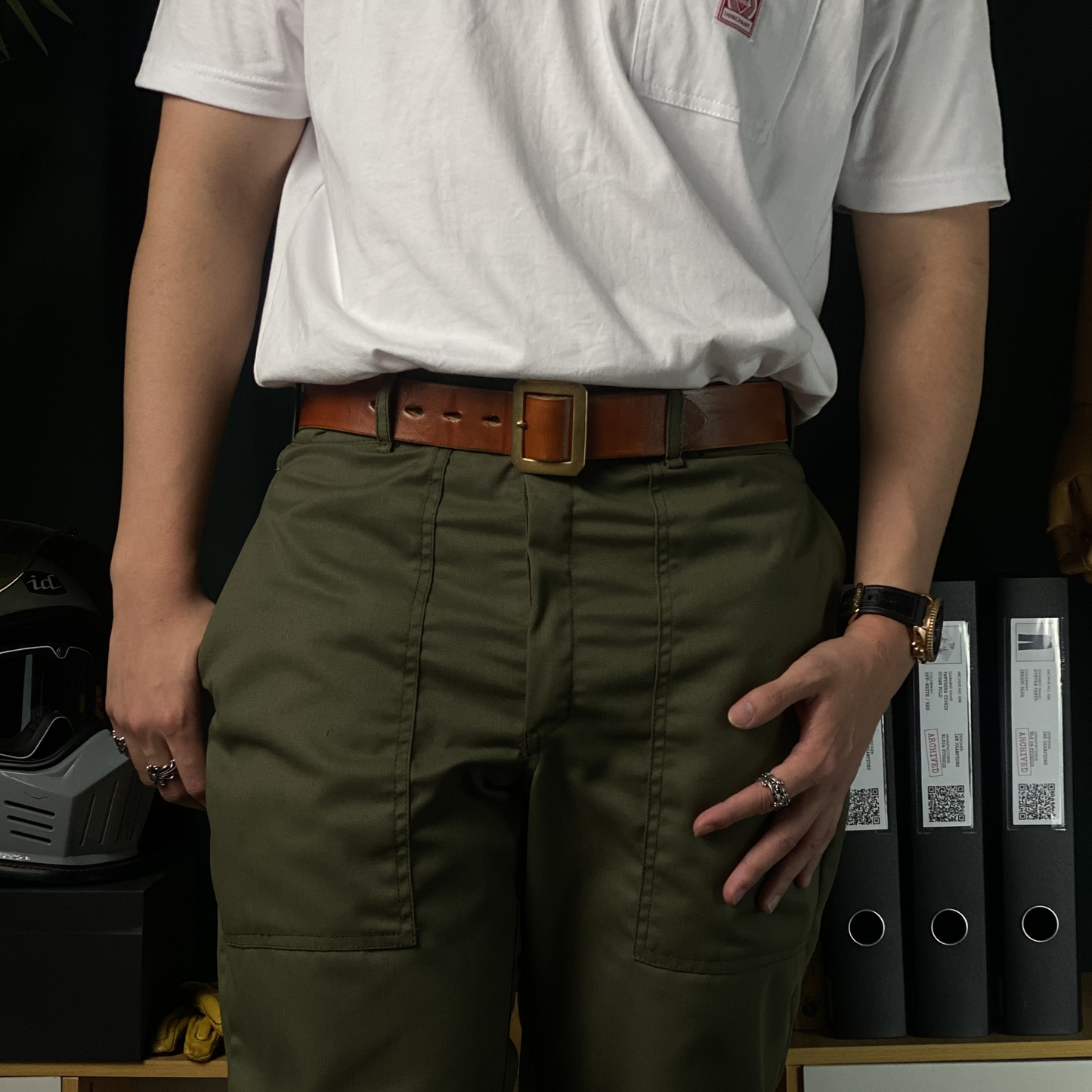 UTILITY BAKER PANTS V2 IN LAKE GREEN