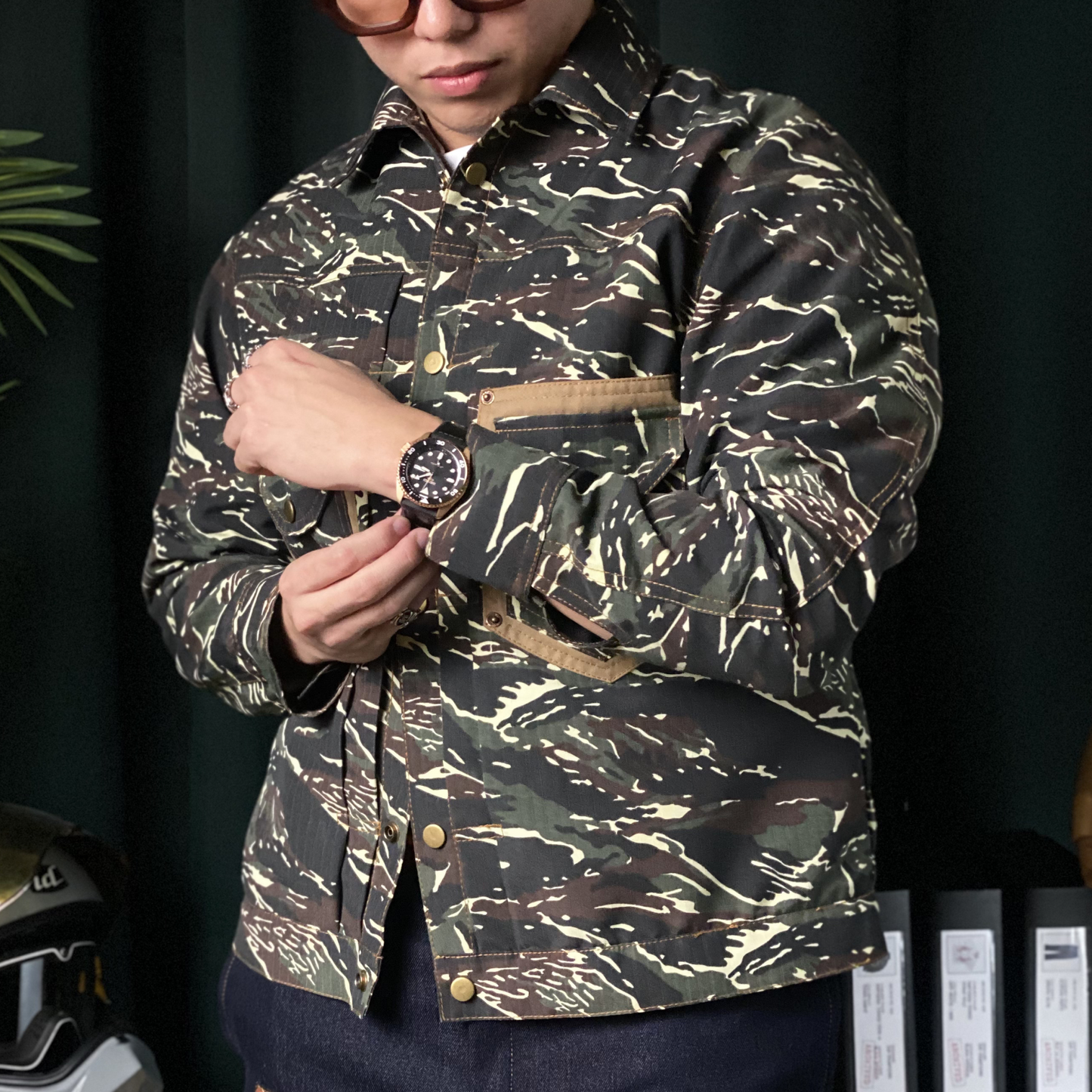 ARCHIVE 004: BUCCANEER PANTHERA TIGRIS TYPE-4 JACKET | SCARLET TAG BY THINKCHAMP