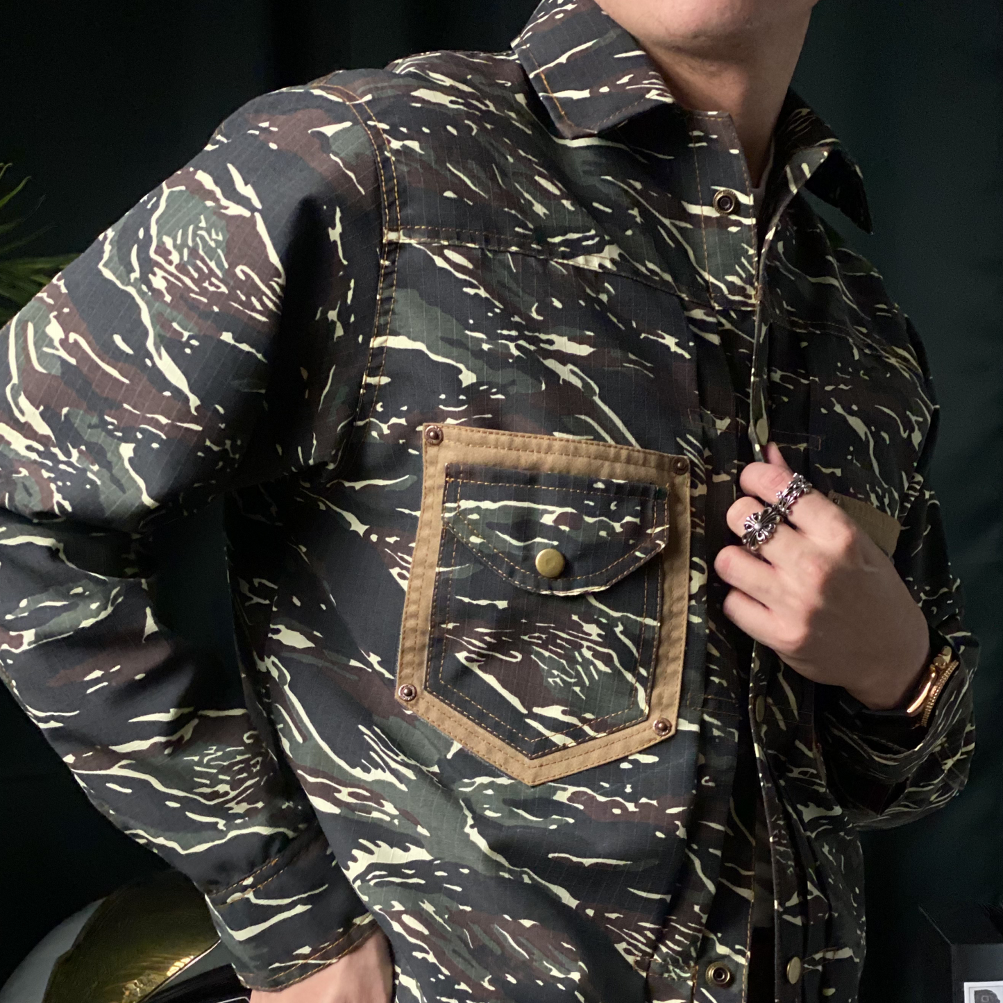 ARCHIVE 004: BUCCANEER PANTHERA TIGRIS TYPE-4 JACKET | SCARLET TAG BY THINKCHAMP