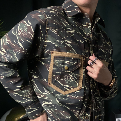 ARCHIVE 004: BUCCANEER PANTHERA TIGRIS TYPE-4 JACKET | SCARLET TAG BY THINKCHAMP