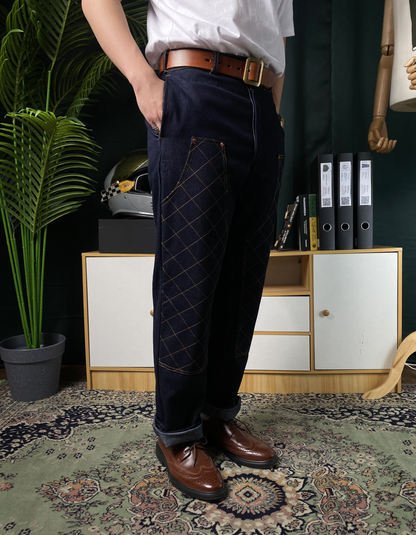 ARCHIVE 005: DENIM HUNTER PANTS IN INDIGO BLUE