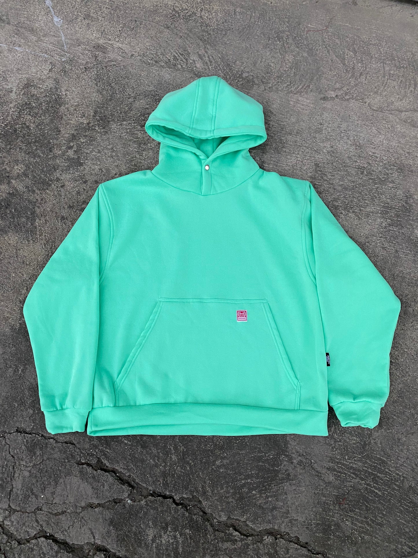 THINK CHAMP | MINT GREEN | PULL OVER HOODIE